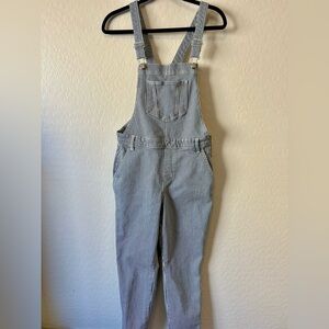 Women’s Striped Overalls